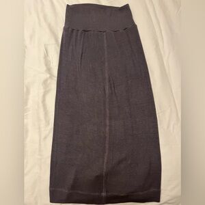 Enza Costa Ribbed Skirt—size 1